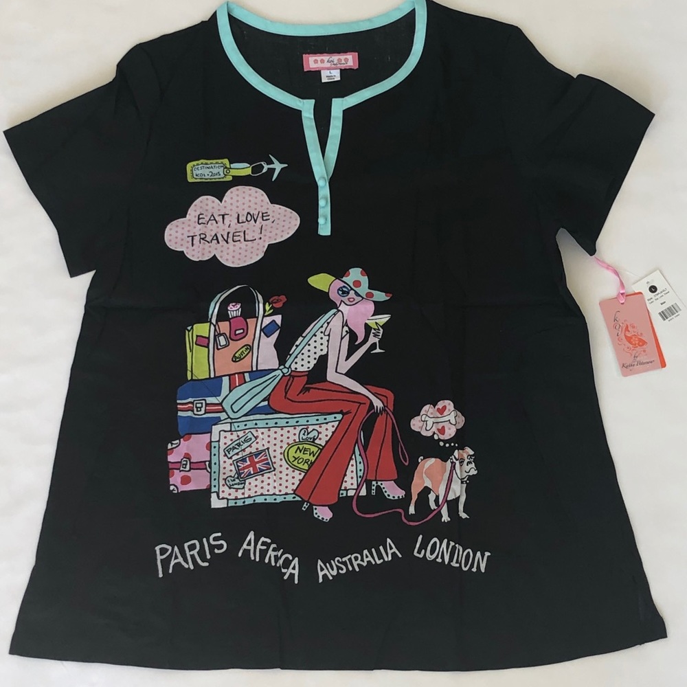 Scrub top by Koi